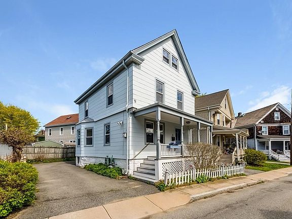 Front, side, driveway for 3 cars