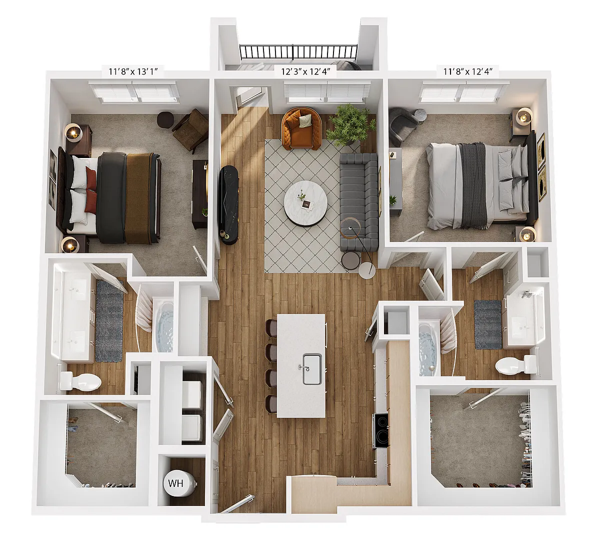 Floor plan B1