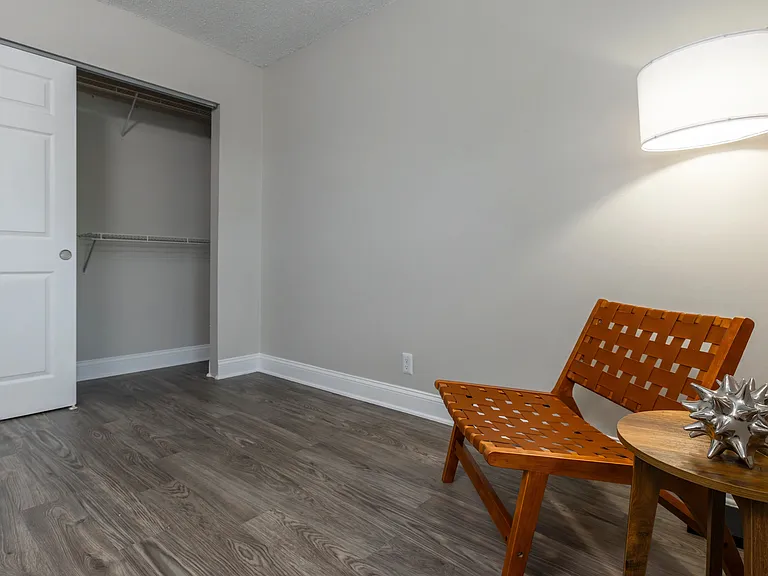 Every bedroom is complete with a generously sized closet.