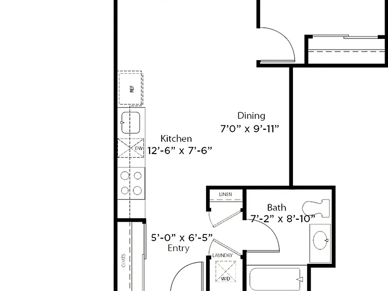 B2 1B 664 SQFT B2 1B 664 SQFT