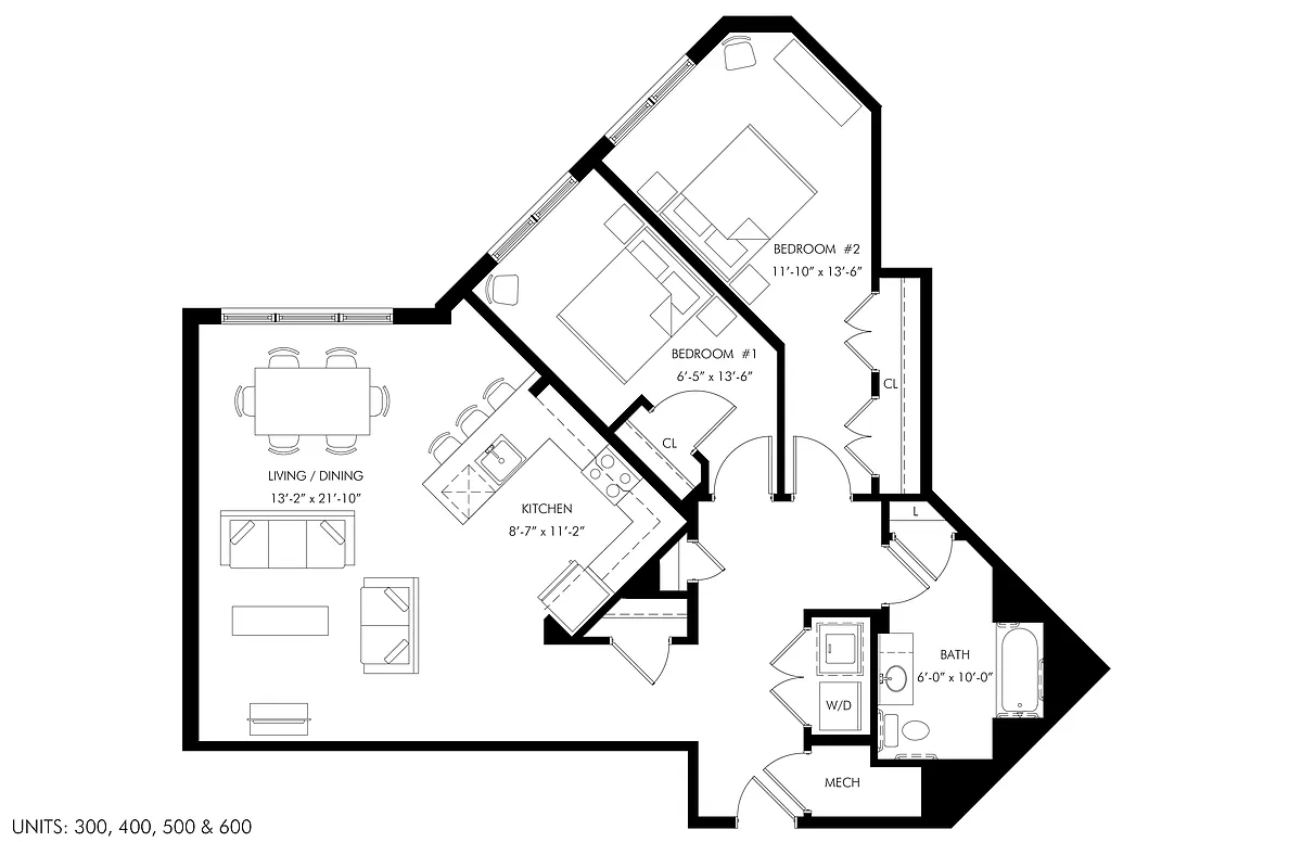 Floor plan B7