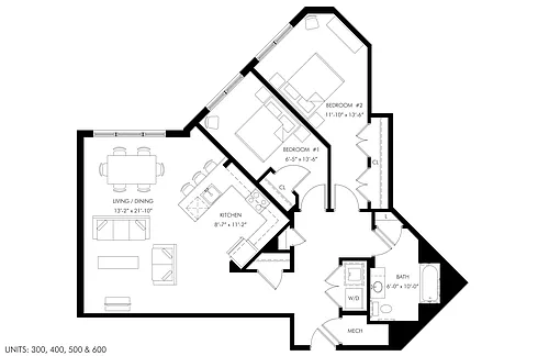 Floor plan B7