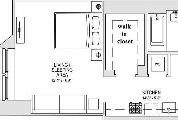 2nd image of 91 Leonard St #D11