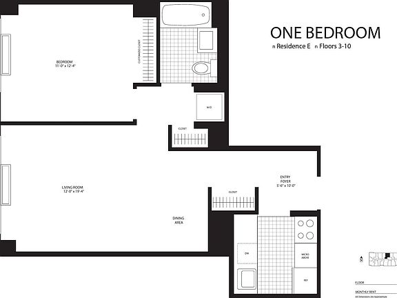 2nd image of 130 W 15th St APT 4E