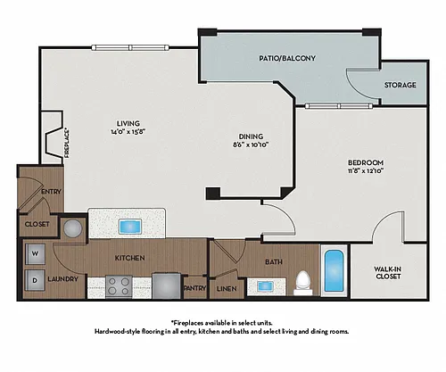 Floor plan Merlot