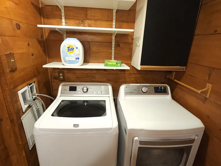 Full size washer and dryer