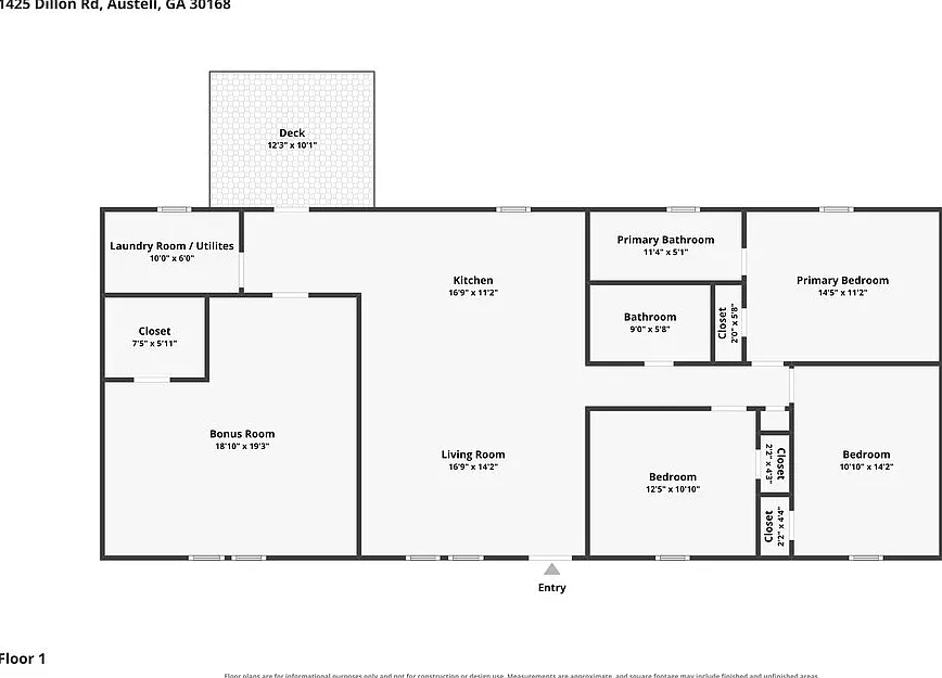 4 bed, 2.0 bath, 1612 sqft, $1,975 — Photo 2