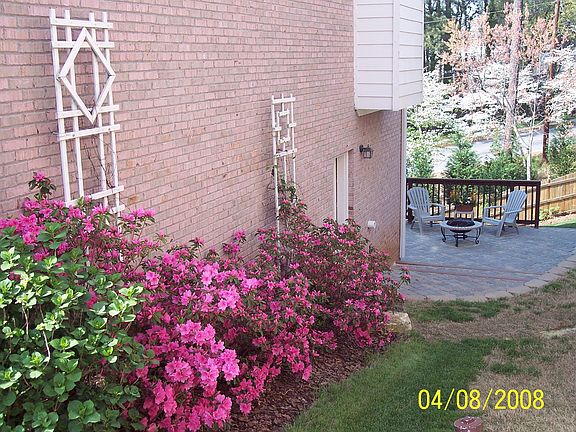 Side of house and patio