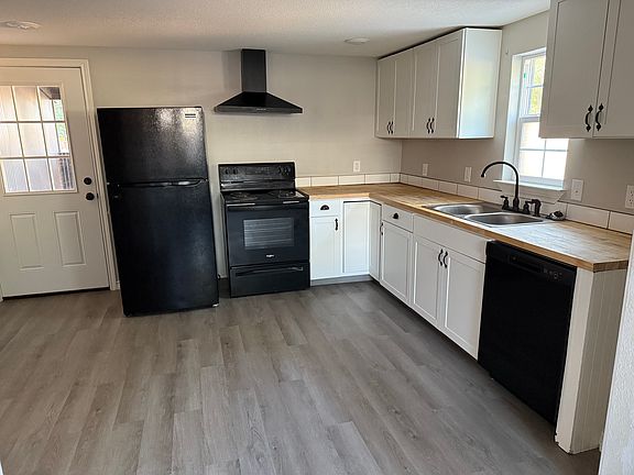Kitchen. Fridge, stove, dishwasher included.