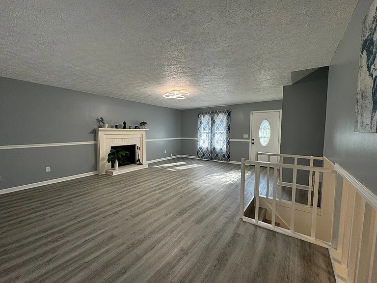 First floor - Living and dining room