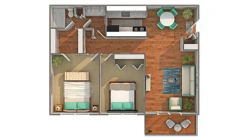 Floor plan The Bluebell