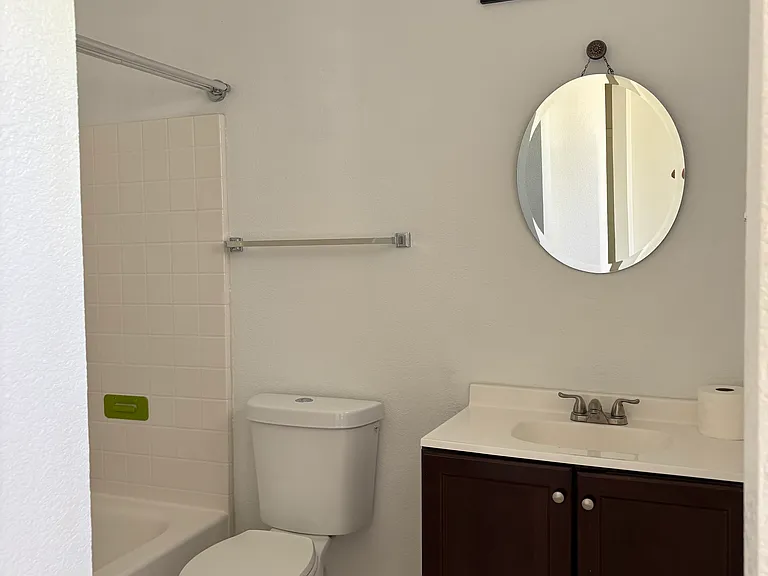 second bedroom: full bath