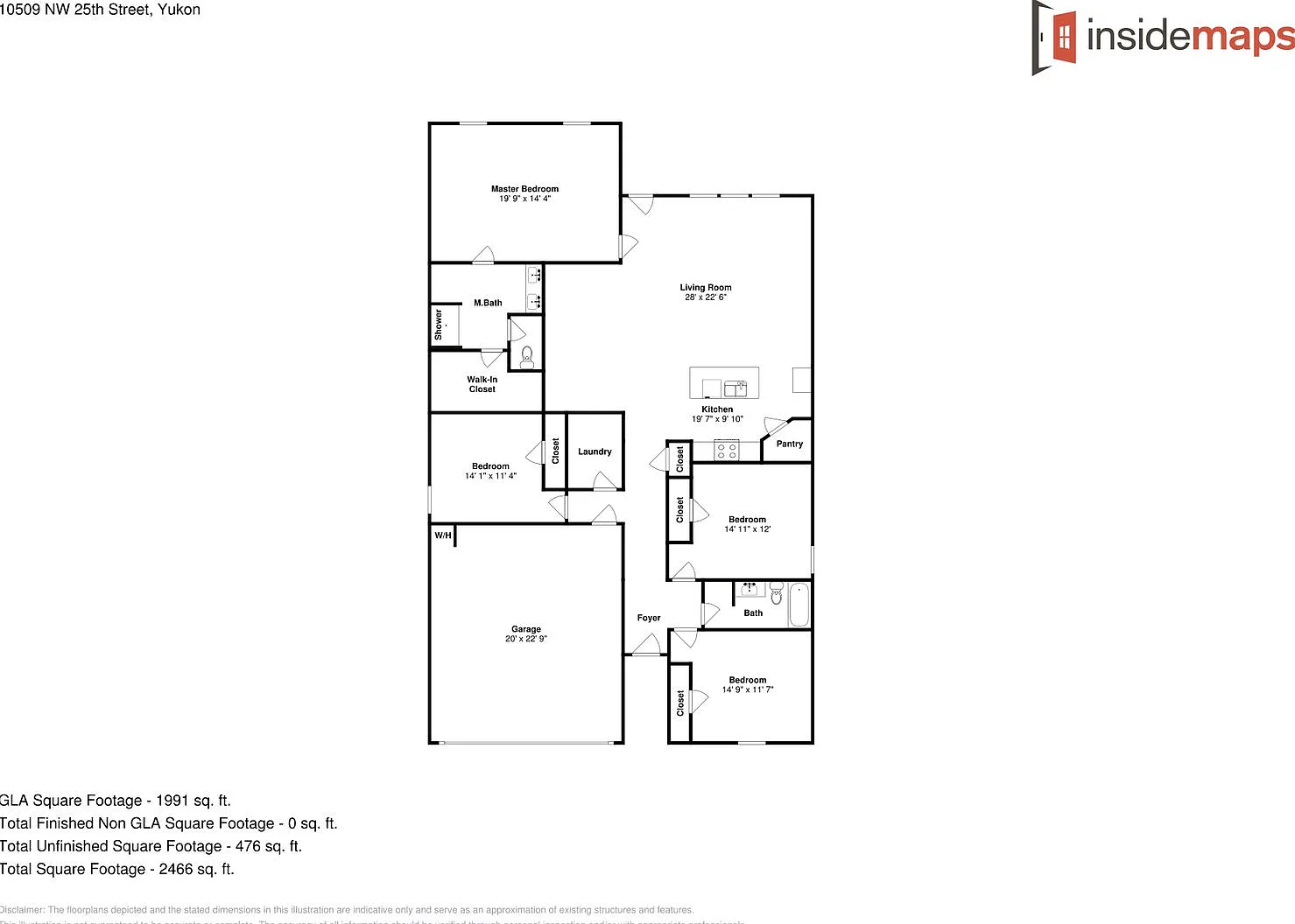 Very Nice 4 Bedroom 2 Bath in Yukon Schools — Photo 2