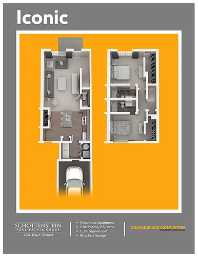 Floor plan Iconic Townhome