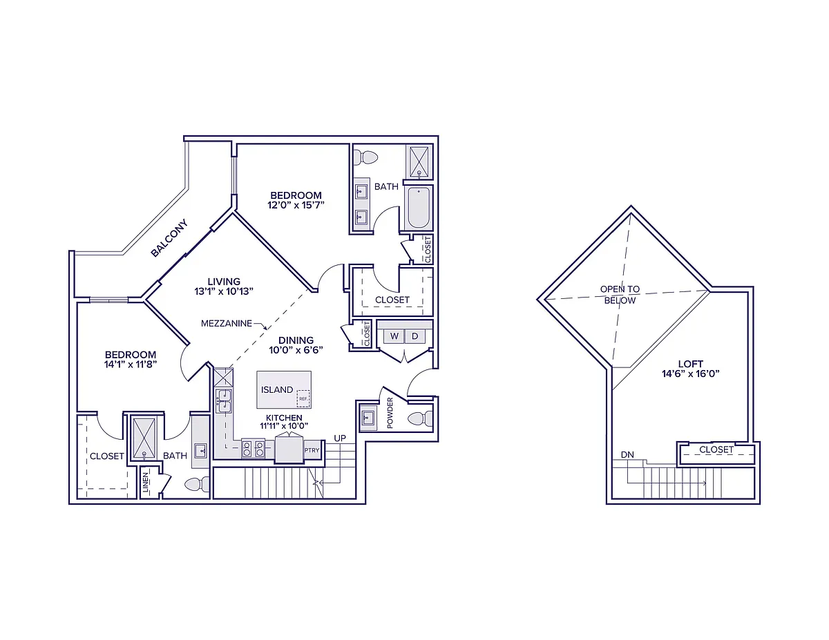 Floor plan RB03L