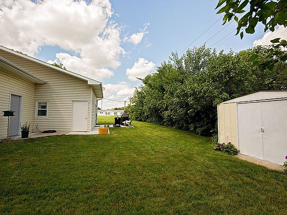 Back yard looking North