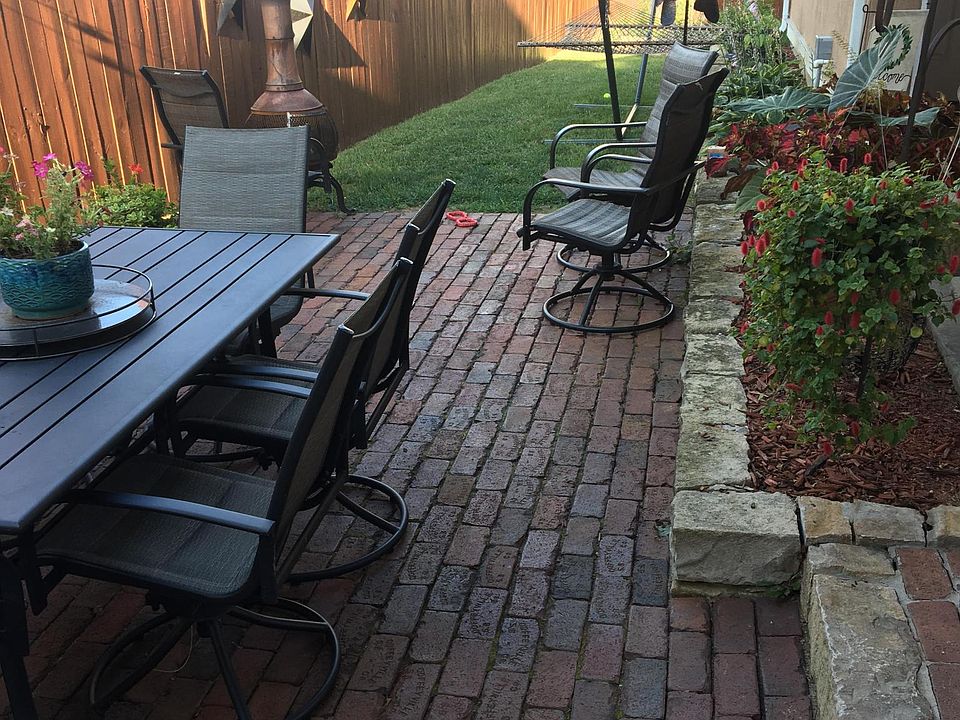 Shared patio space