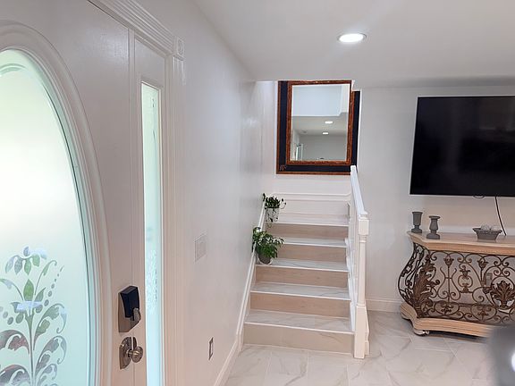 Stairs to upper level