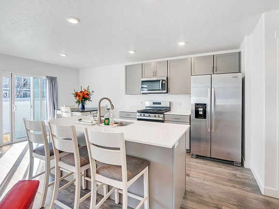 Kitchen/Dining area from main level living space. (right).