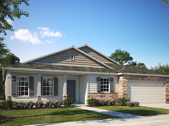 Elevation J Optional stone