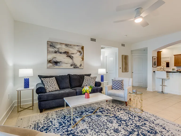 Spaces living area in our luxury homes.