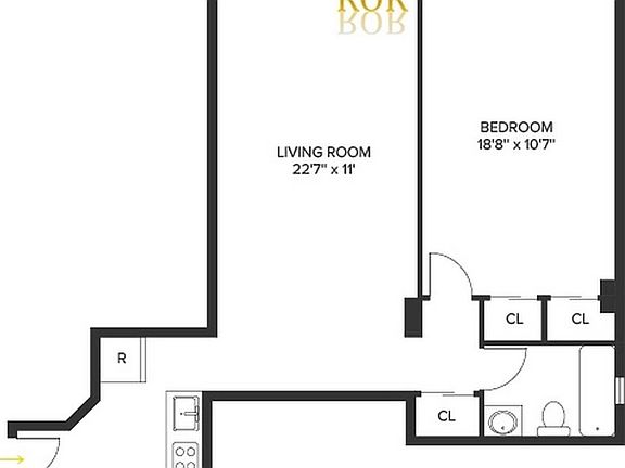 2nd image of 205 W 88th St APT 6A