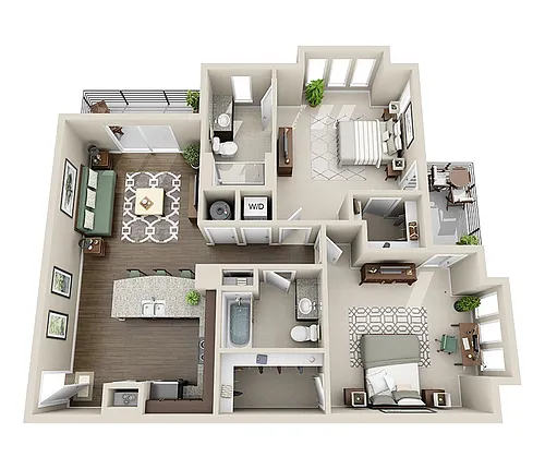 Floor plan Cates