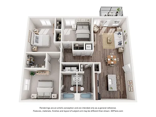Floor plan C1