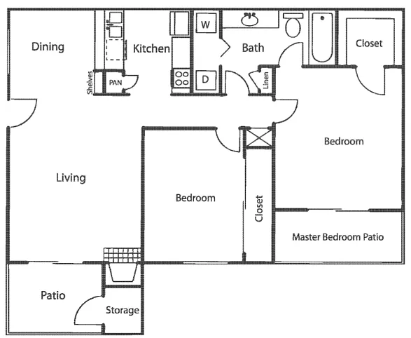 Floor plan B1