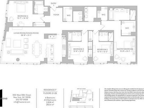 2nd image of 1 W End Ave #28F