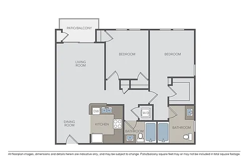 Floor plan Plan 2B