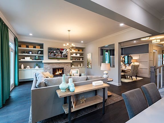 Montgomery Home Design Family Room