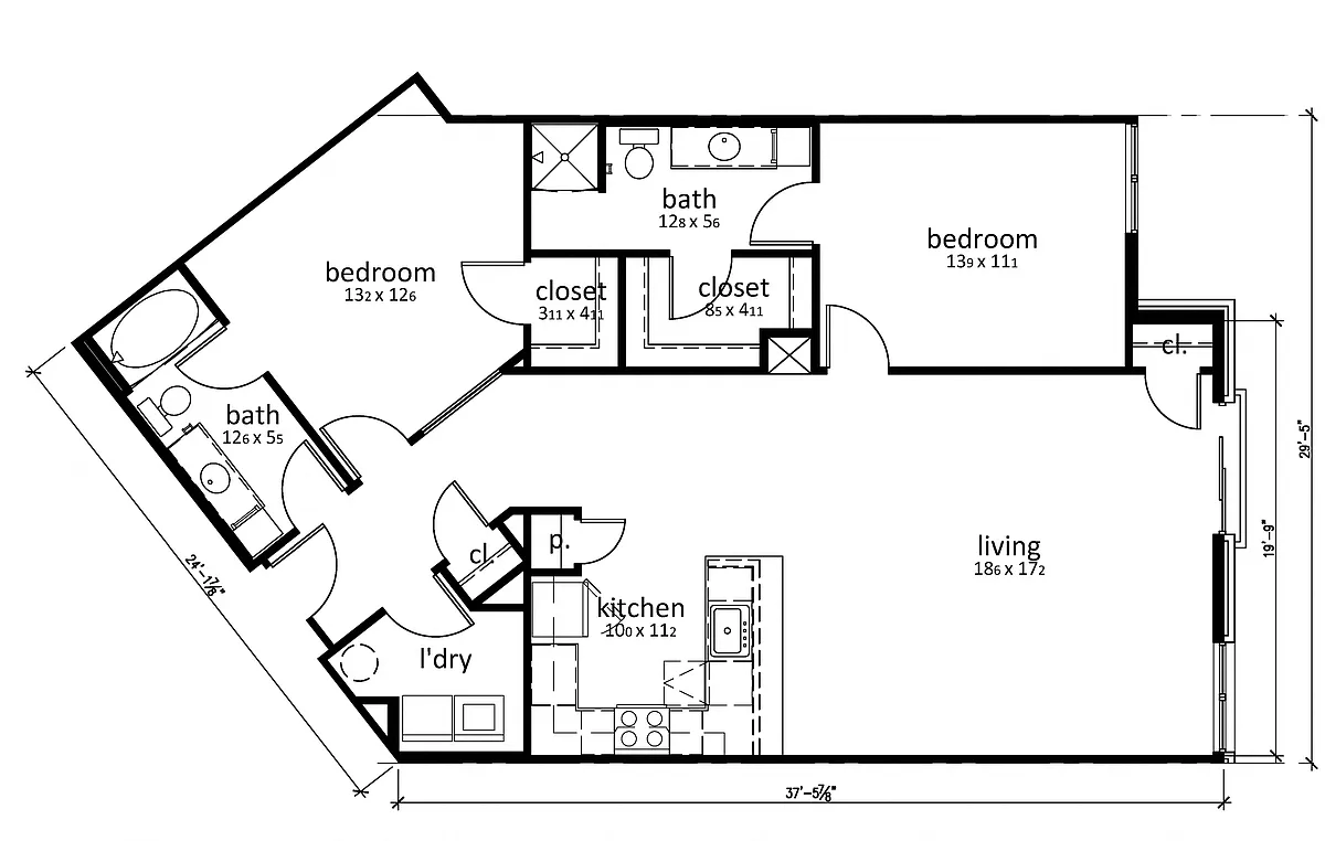 Floor plan Brussels