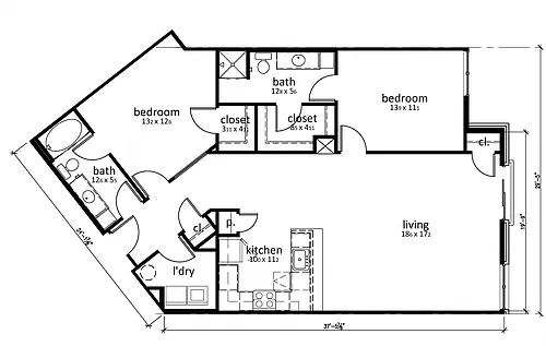 Floor plan Brussels