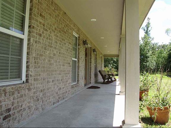 Full length front porch