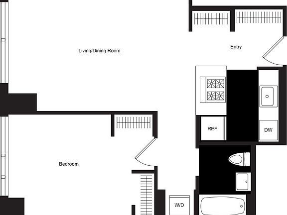 2nd image of 450 W 42nd St APT 11N