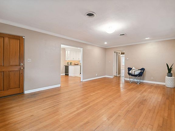 Front door entrance to the living room