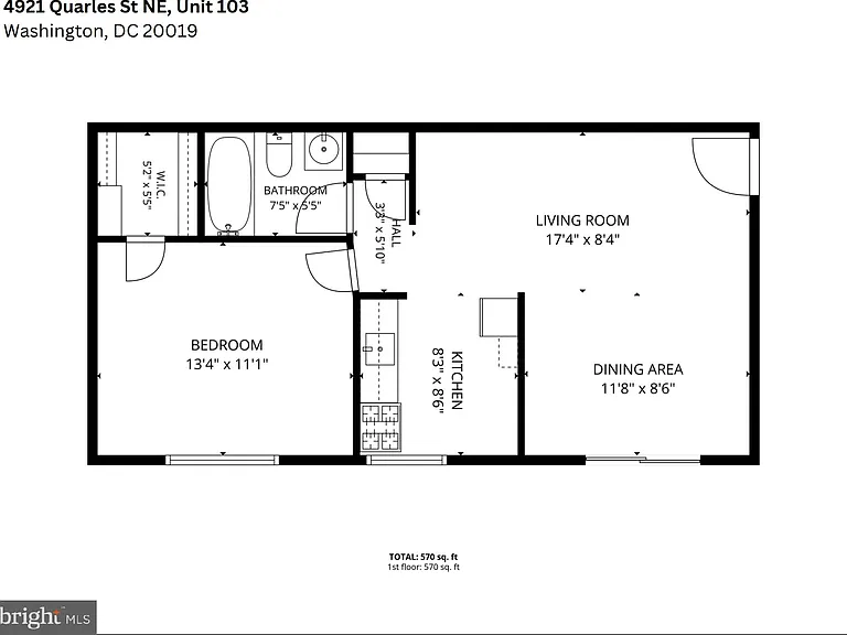 4921 Quarles St NE #103 — Photo 2