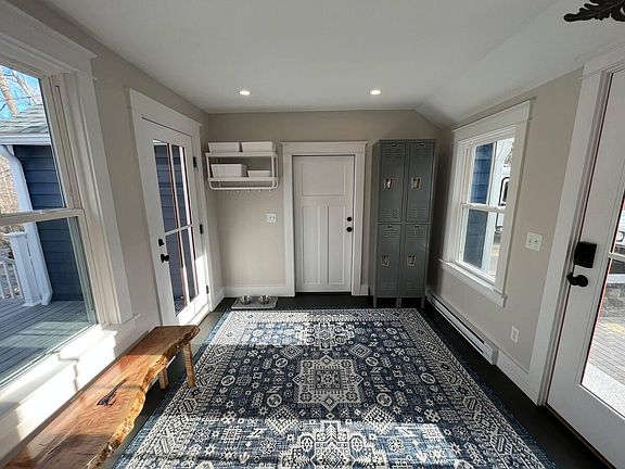 Bright and inviting entryway that leads you into the kitchen or directly onto our generous back deck.