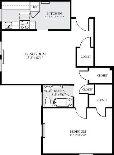 Floor plan 678