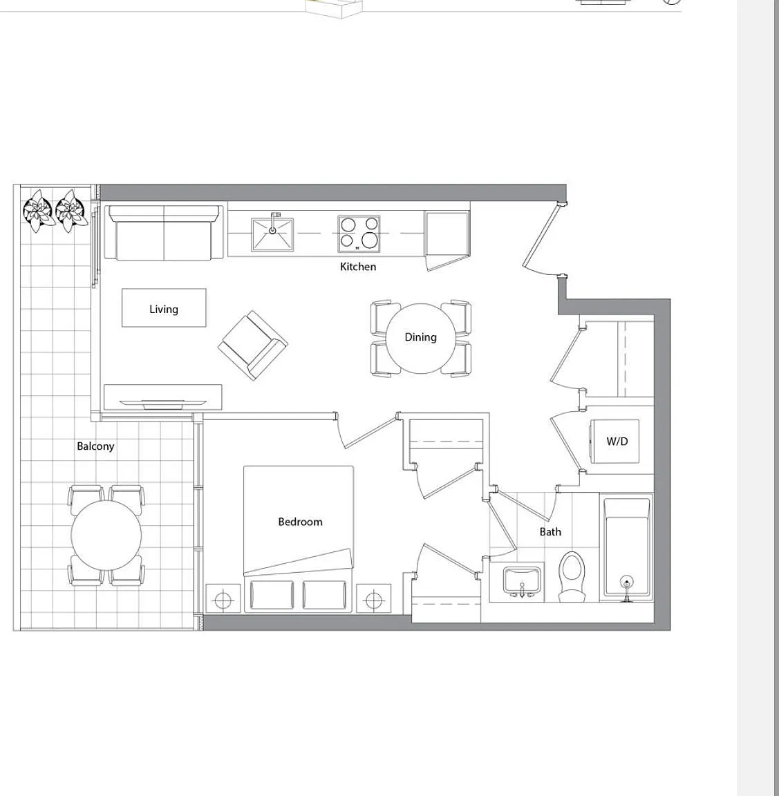 1 bed, $2,450 — Photo 2