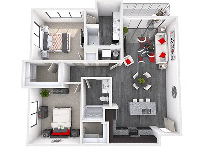 Floor plan Barbados