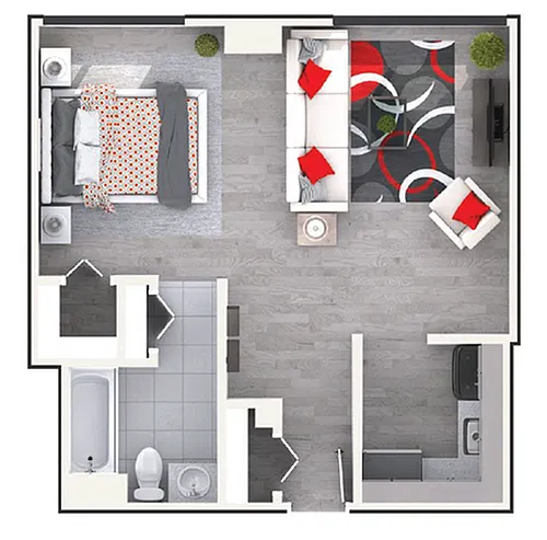 Floor plan 0/1/A