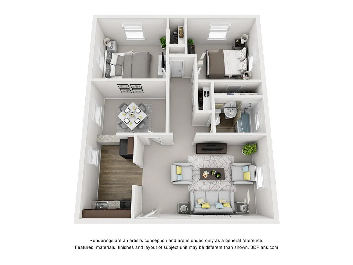 Floor plan B6R