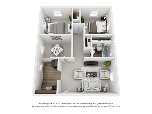 Floor plan B6P