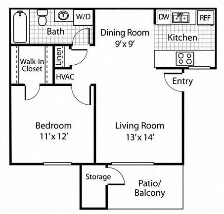 Floor plan A2