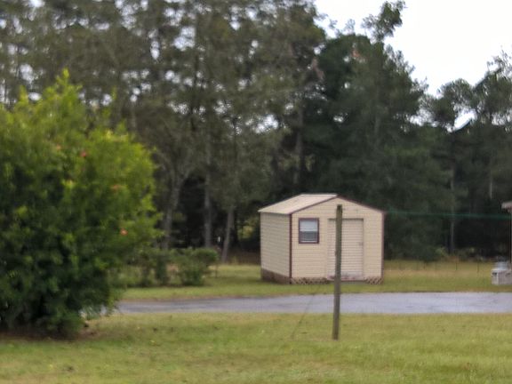 Storage Shed with Power
