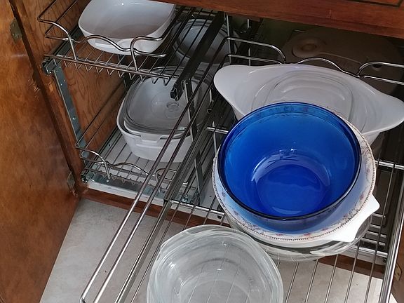 Kitchen Roll-Out Shelving