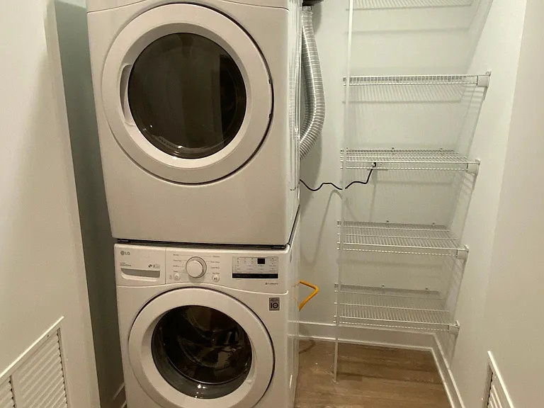 Laundry with added organizer