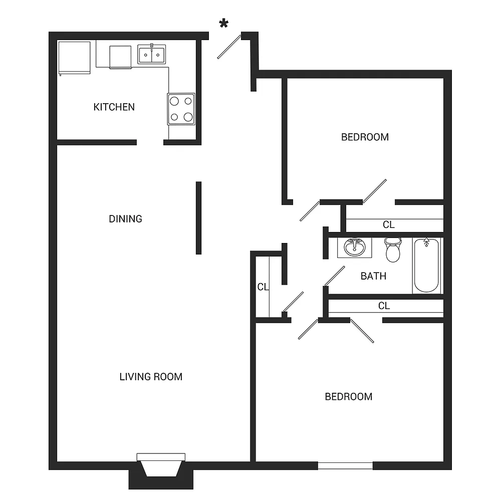 Floor plan B1